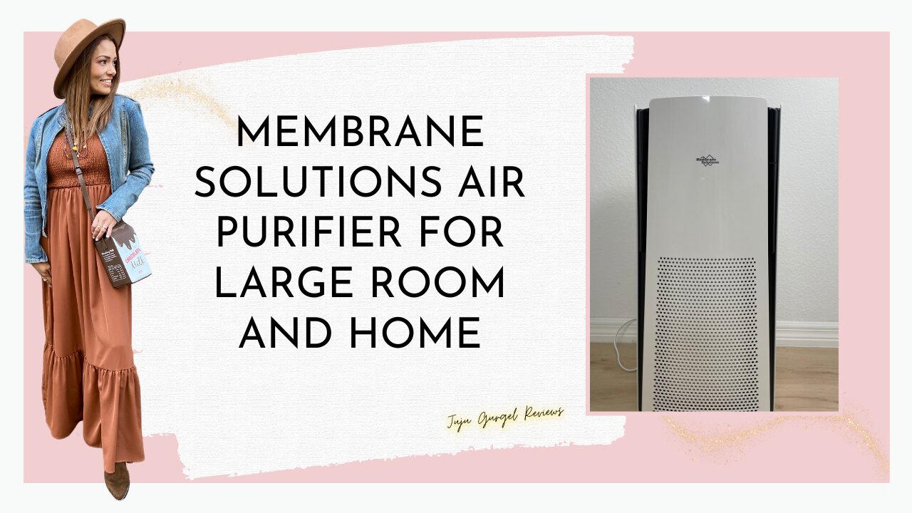 Membrane solutions Air purifier for large room and home review