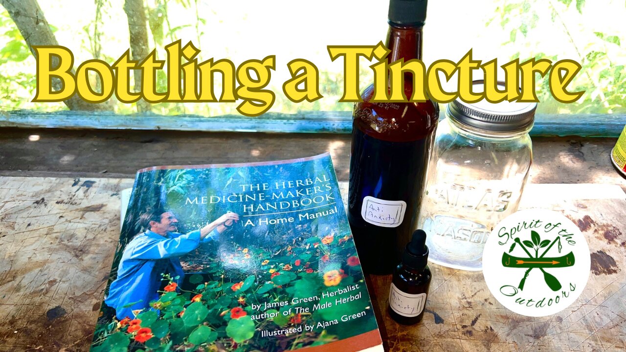 Bottling a Tincture