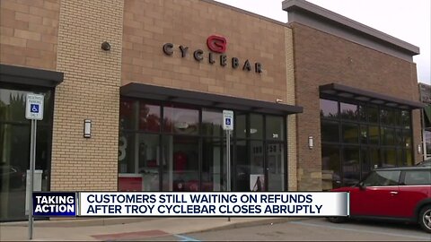 Customers still waiting on refunds after Troy cyclebar closes abruptly