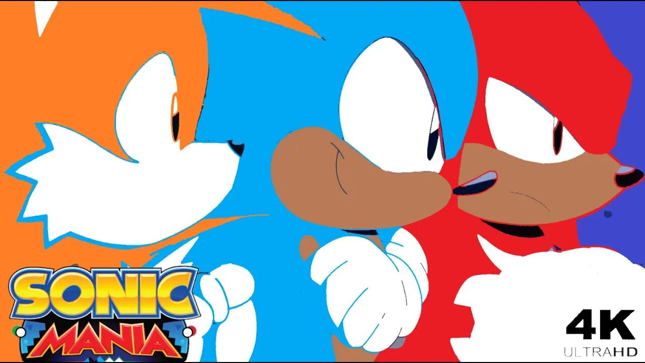 (Sonic Mania intro song 1 & 2) [4k60F] 2023