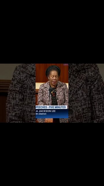 Sheila Jackson Lee is smart and eloquent with a sharp intellect.