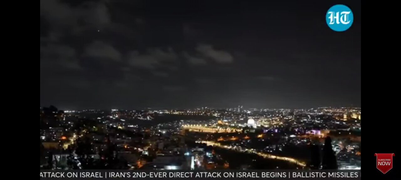 Iran missile attack on Israel