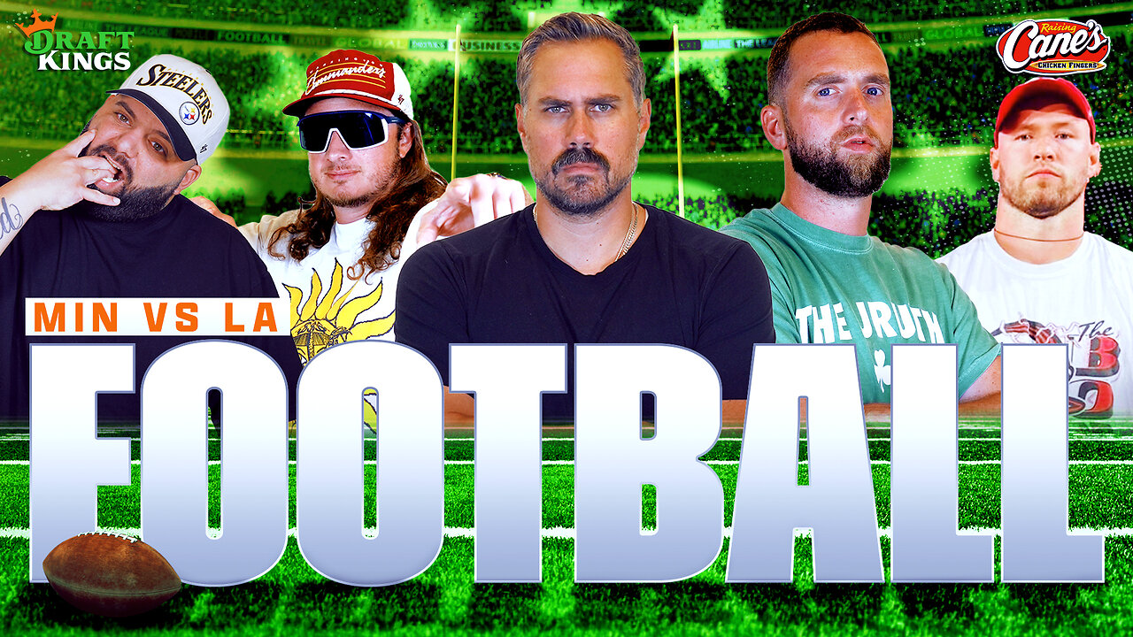 Will Compton and The Pardon my Take Crew Sweat Out Minnesota Vs Los Angeles | Barstool Gambling Cave