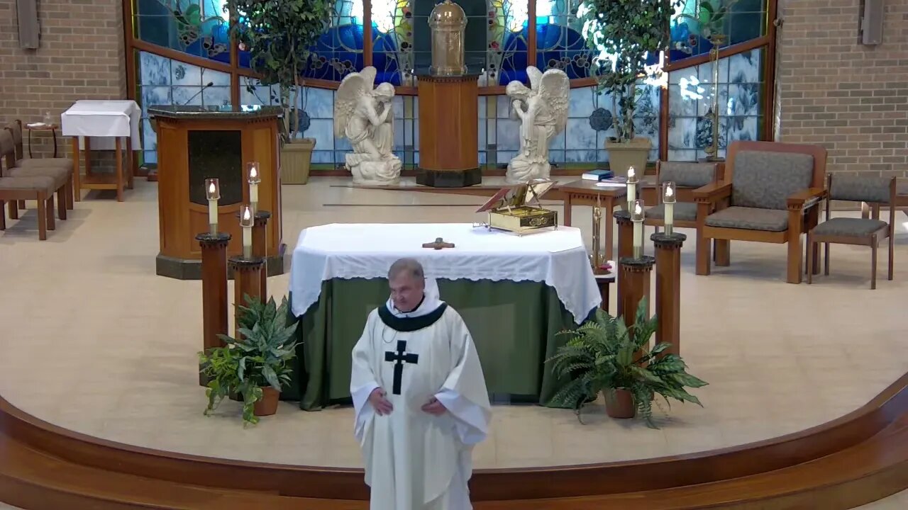 Gospel, Homily, Intercessions - St. Ignatius - All for the greater Glory of God