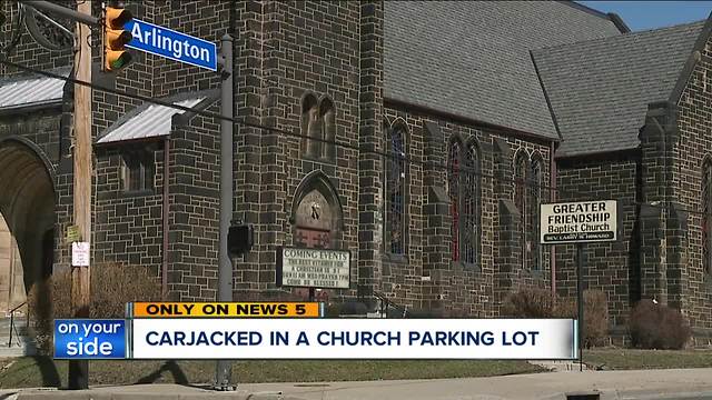 'He kept telling me how he could kill me' woman carjacked at gunpoint in church parking lot