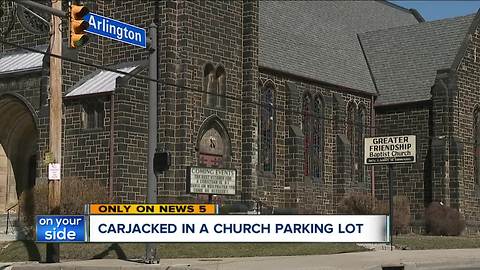'He kept telling me how he could kill me' woman carjacked at gunpoint in church parking lot