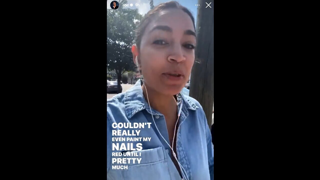 AOC: Red Nails Are Empowering Because My Family Was Socially Conservative