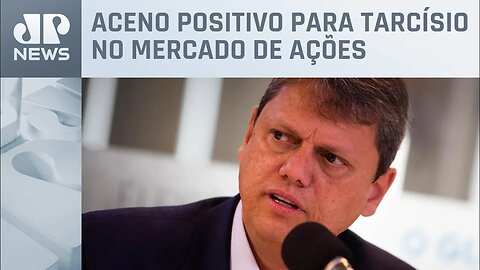 Investidores veem com bons olhos fala de Tarcísio sobre privatização da Sabesp