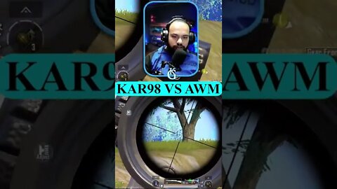 KAR98 VS AWM😲😲😲#short #shorts