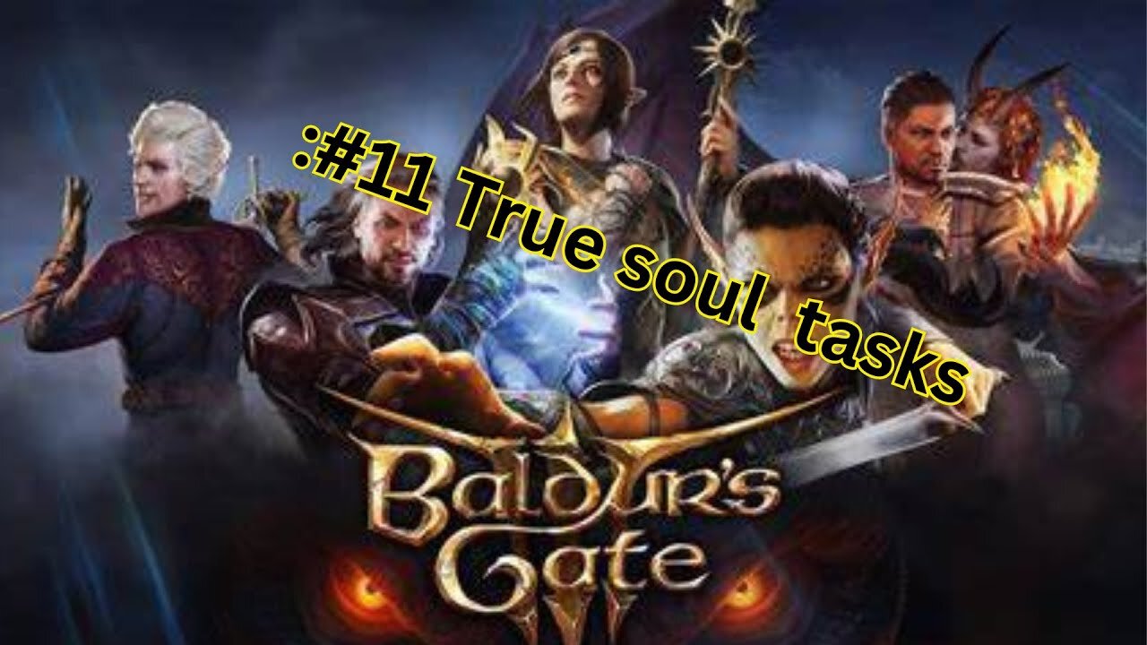 Baldurs Gate 3 :#11 True soul tasks