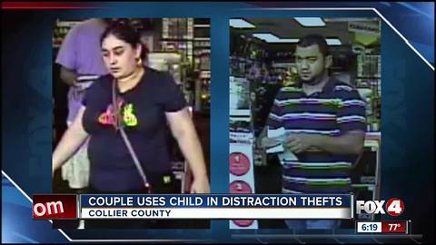 New photos released of suspects who used child in distraction thefts