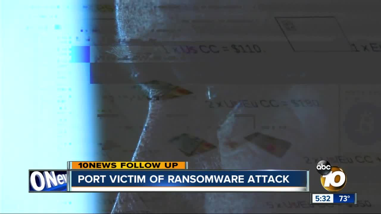 Port of San Diego victim of ransomware attack