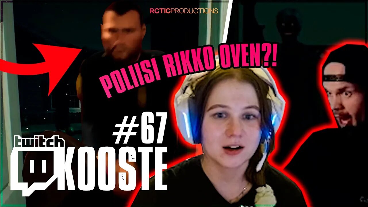 POLIISI TULEE OVEN LÄPI JA MUMMO JAHTAA LIVESSÄ | TWITCH KOOSTE 67