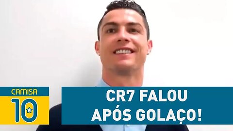 OLHA o que CR7 falou após golaço de BICICLETA!