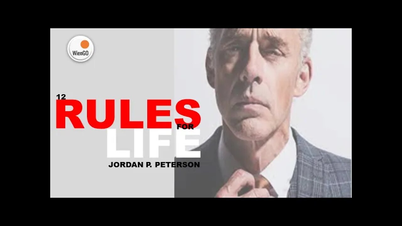 WienGo PEOPLE POWER +++12 RULES FOR LIFE+++ Dr.Jordan Petersen+++