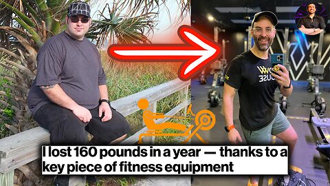 Connecticut Dad Loses 160 Pounds Using THIS Piece of Exercise Equipment!