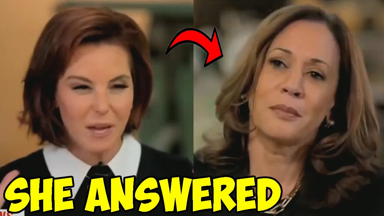 She FINALLY ANSWERED a Question. OOPSS