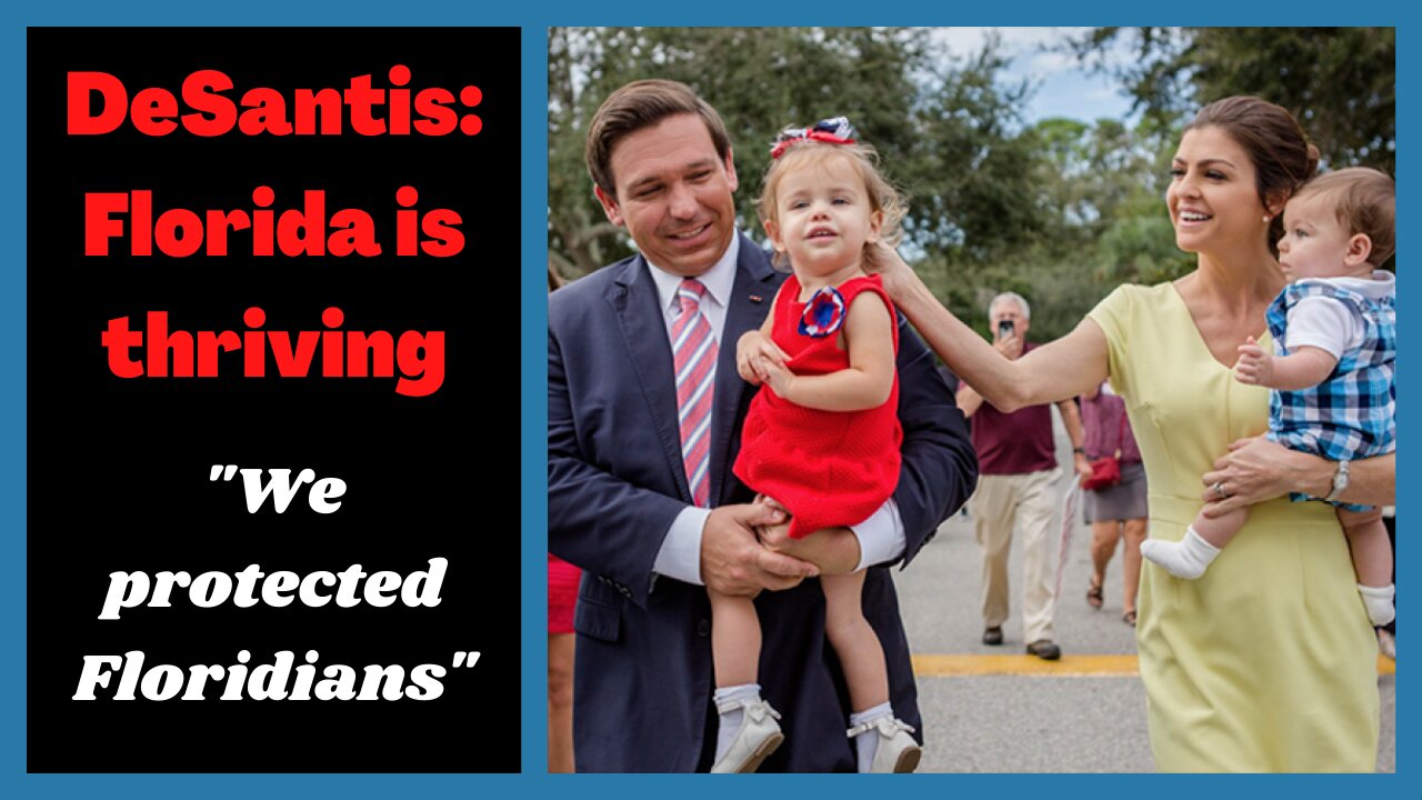 Ron DeSantis drops TRUTH BOMBSHELL on why Florida is doing so well! Trump | Bongino | Bannon | Biden