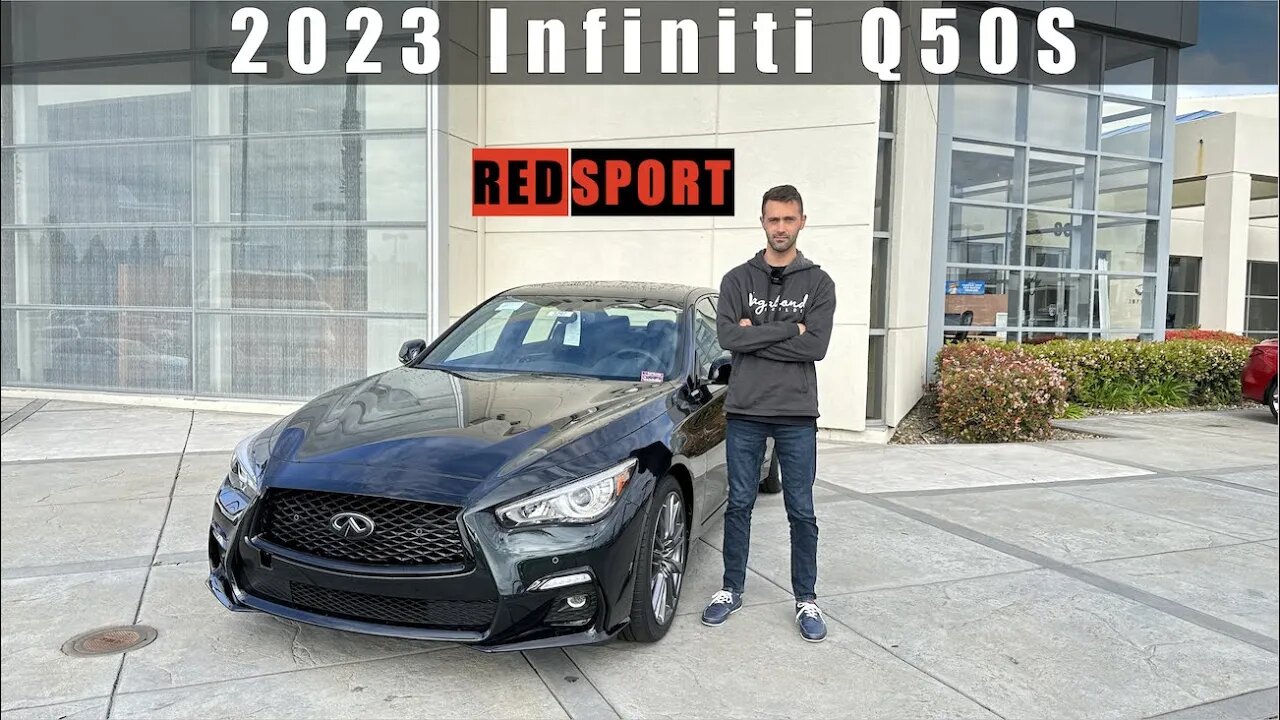 2023 Infiniti Q50 RWD 400 Red Sport