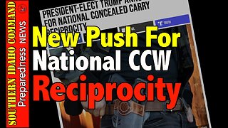 President Trump Pushes For National Carry Reciprocity