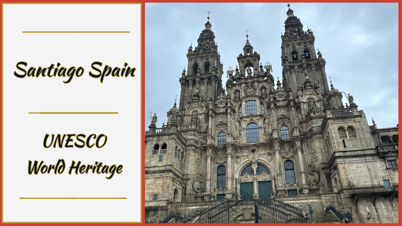 Santiago de Compostela - UNESCO World Heritage & Destination on the Way of St. James - Spain 2024