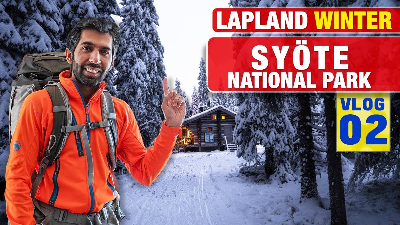 Lapland Winter Wilderness Adventure (Part 02) Vlog 02 | Syöte National Park