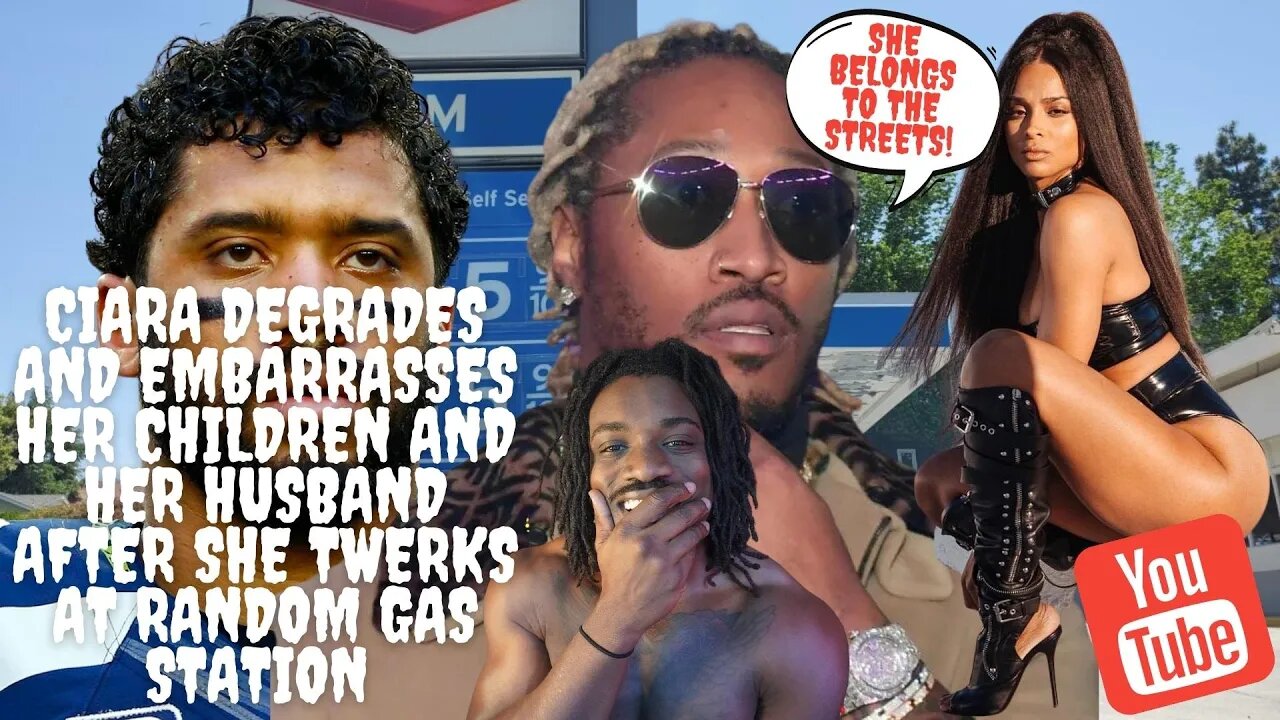 Ciara Degrades and Embarrasses Her Children and Her Husband After She Twerks at Random Gas Station