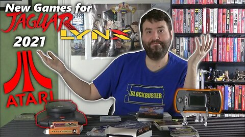 New 2021 Atari Jaguar/Lynx Games! - Adam Koralik