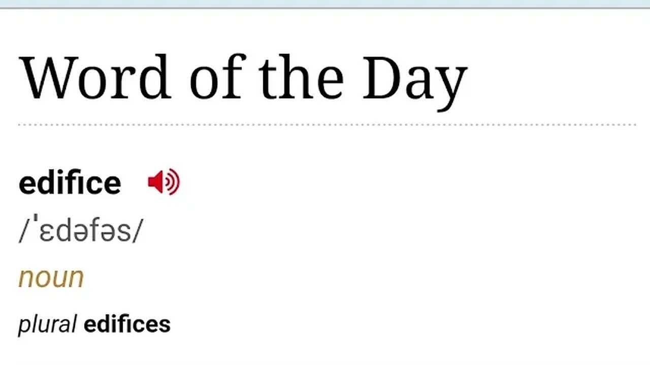 WORD OF THE DAY AUGUST 24