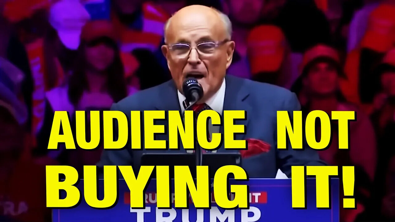 Unhinged Rudy Giuliani Delivers RABIDLY Zionist Speech at Trump Rally