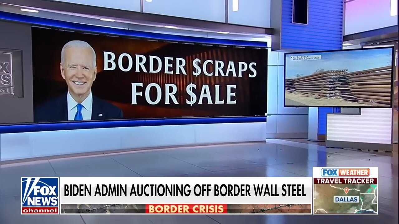 DEBACLE: Biden Auctions Off Border Wall Materials