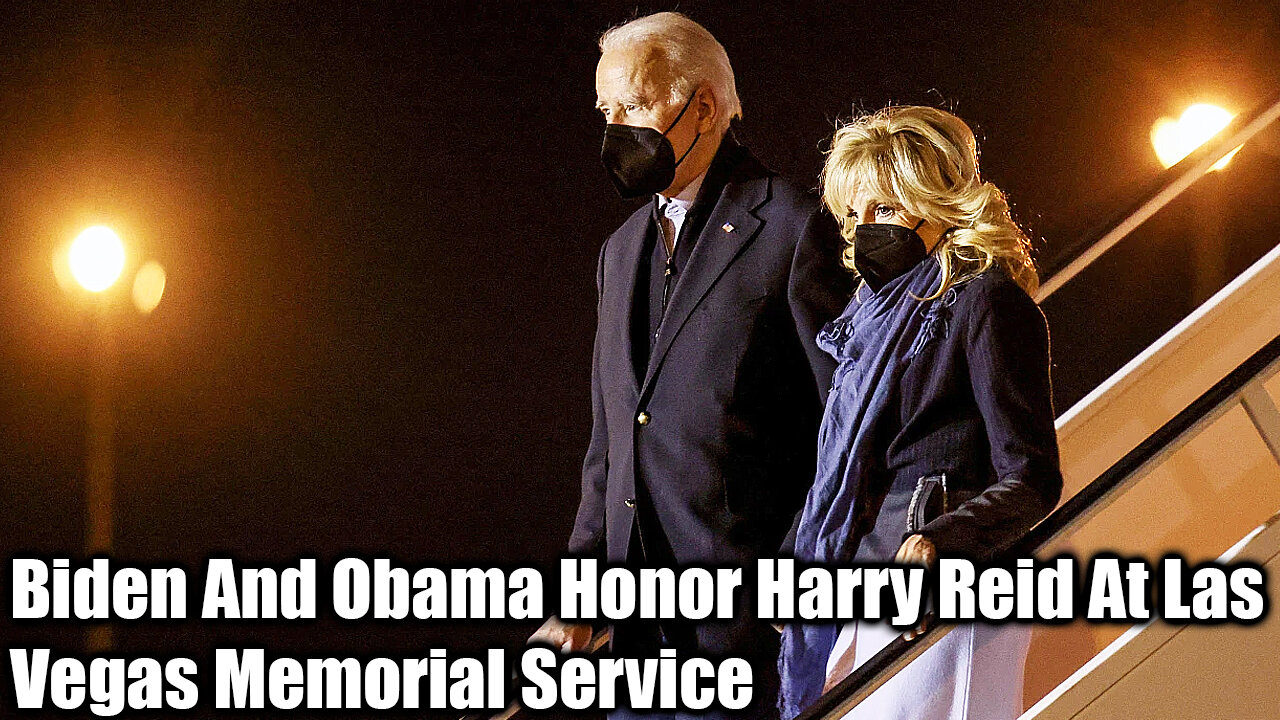 Biden And Obama Honor Harry Reid At Las Vegas Memorial Service - Nexa News