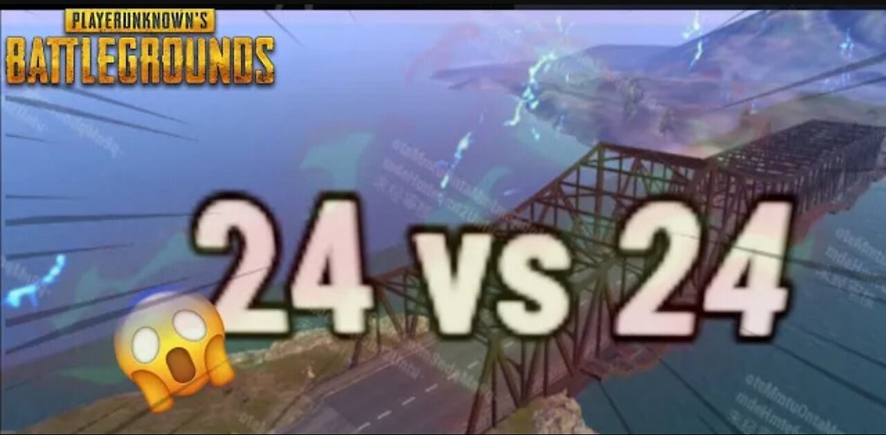 24 vs 24 😱 Battle on PUBG Mobile