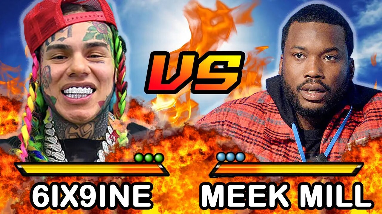 6ix9ine VS Meek Mill | Versus