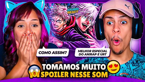 ANIRAP - Shibuya | Jujutsu Kaisen | ESPECIAL URT | [React em Casal] 🔥