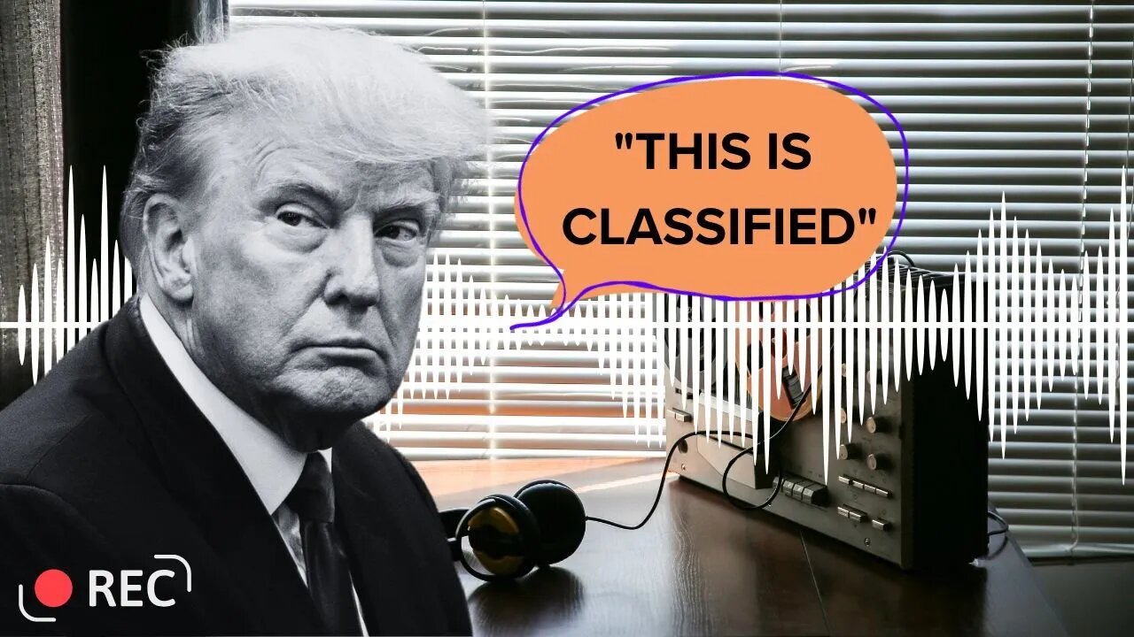 Trump Defends Bombshell Recording in Classified Documents case!