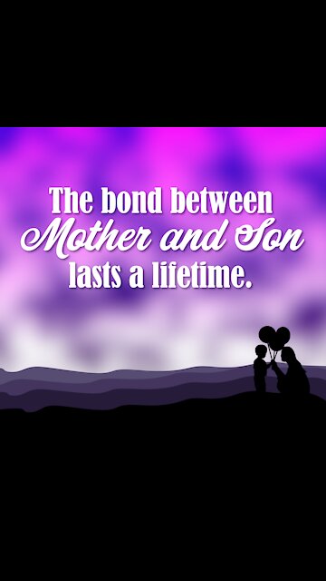 Bond With Mother And Son [GMG Originals]