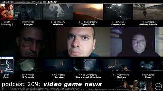 +14 001/004 001/013 006/007 podcast 209: video game news