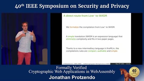 Formally Verified Cryptographic Web Applications in WebAssembly