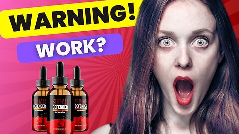 SUGAR DEFENDER Review: The SHOCKING Truth About SUGAR DEFENDER! Does SUGAR DEFENDER Really Work?