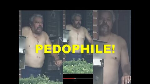 Pedophile Child Rapist 'Gangster' Very Hostile When Asked About Girls He Messaged!