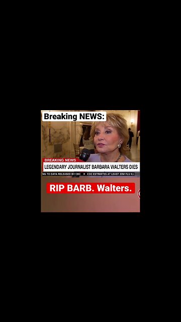 WALTERS HAS DIED #rip #breakingnews