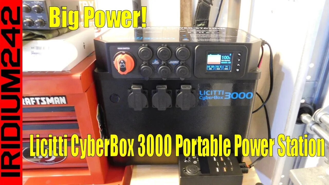 Power Loss, Are You Prepared? Licitti CyberBox 3000 Portable Power Station