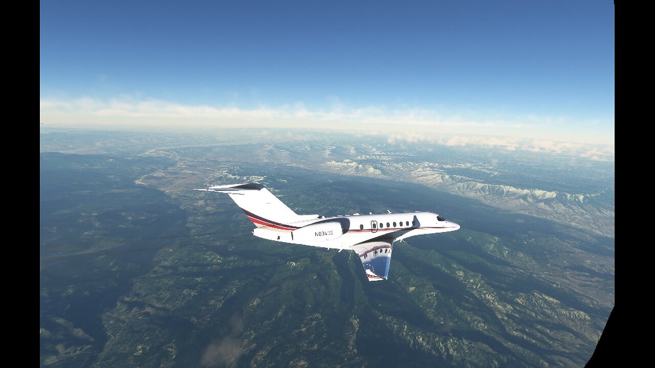 MSFS VR, Longitude from Telluride to Salt Lake City KTEX-KSLC