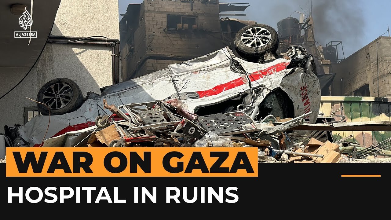 Israeli raid leaves north Gaza's Kamal Adwan Hospital in ruins | Al Jazeera Newsfeed