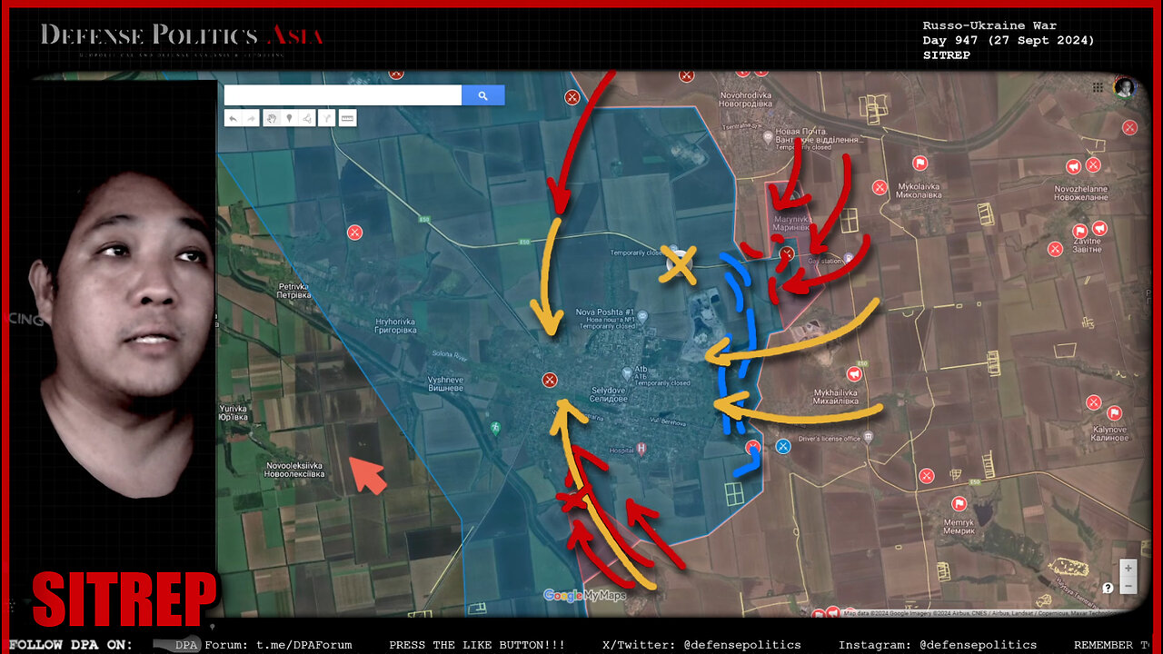 UPPERCUT INTO SELYDOVE; Yar Yar line collapsed | Ukraine War SITREP (Situation Report) / Summary