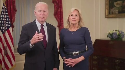 Biden Struggles To Read His Teleprompter During Biden-Harris 2024 Grassroots Virtual Kickoff Event