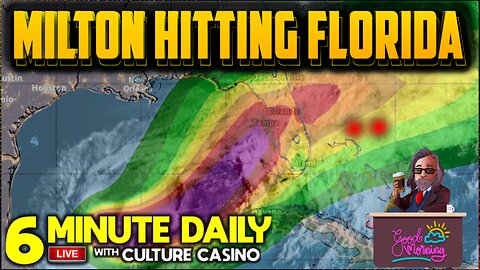 Milton Hitting Florida - 6 Minute Daily - October 8th