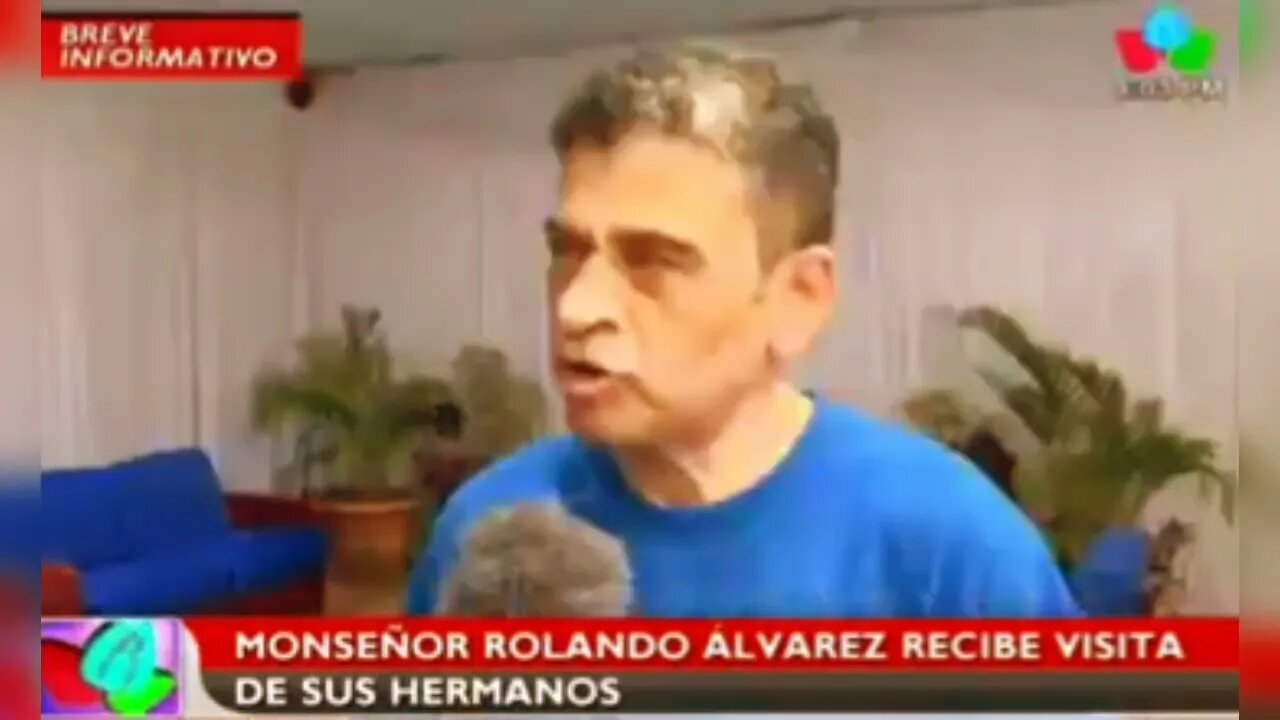 Monseñor Rolando Álvarez recibe la visita de sus hermanos...