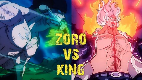 Mejores Peleas del Anime: Zoro vs King - One Piece
